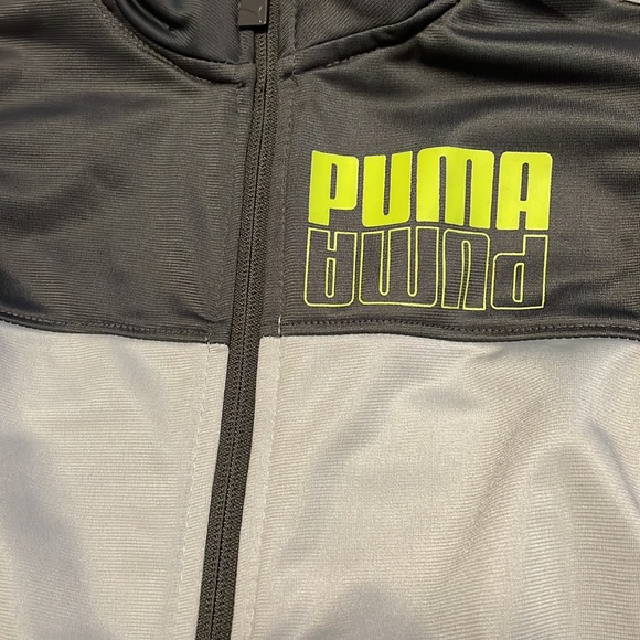 Puma Youth Track Suit Gray Size 4 - Picture 3 of 6